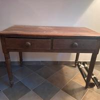 Tavolo consolle rustico fine 800 in legno massello
