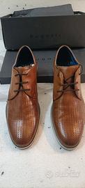 NUOVE! Scarpe eleganti uomo Bugatti in pelle 42