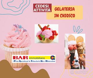 Rif. BOA504/25 Chiosco bar con gelateria