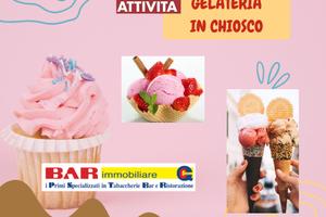Rif. BOA504/25 Chiosco bar con gelateria