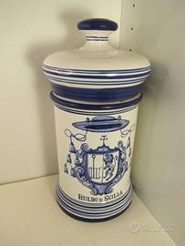 Albarello vaso pot Bulbo Scilla Talavera de Reina