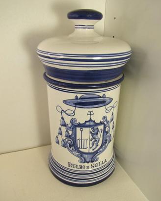Albarello vaso pot Bulbo Scilla Talavera de Reina