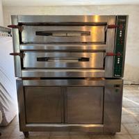 Forno con cella di lievitazione a 2 camere