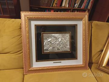 Aligi Sassu bassorilievo "I cavalli del sole"