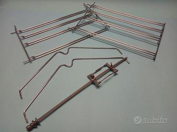 Set girarrosto per FORNO Teglie griglie usato