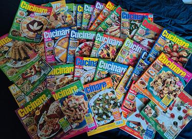 Lotto 33 riviste vintage Cucinare bene 1997/2000