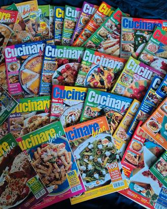 Lotto 33 riviste vintage Cucinare bene 1997/2000