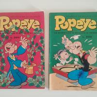 Popeye Numeri: 21 e 23 Del 1976/77 Edizione Metro 