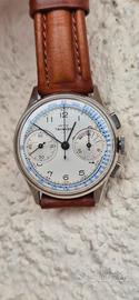 Tavannes 1940 Cronografo Venus 175 Acciaio 