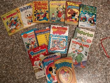 Lotto 15 libri topolino e paperino