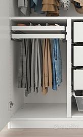 IKEA KOMPLEMENT divisorio PAX + portapantaloni