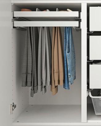 IKEA KOMPLEMENT divisorio PAX + portapantaloni