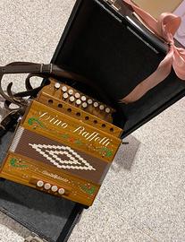 Organetto Dino Baffetti 4 bassi in tonalità sol