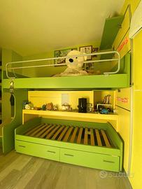 cameretta bimbi a castello perfetta 