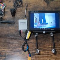 FPV 5,8GHz,Monitor,Camera,Trasmettitore x Drone 
 