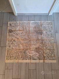 Grande mappa militare Verdun ww1