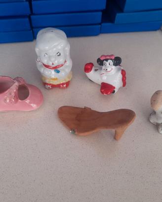 Lotto Miniatures e Ceramiche Vintage da Collezione