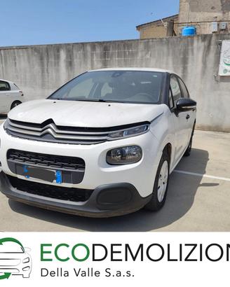 RICAMBI CITROEN C3 2017 1.6 DIESEL 55KW