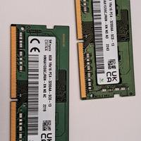 16 GB RAM DDR4 8 + 8 GB 3200 PC4 (coppia)