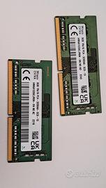 16 GB RAM DDR4 8 + 8 GB 3200 PC4 (coppia)