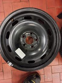Cerchi in ferro da da 15 pollici per vw