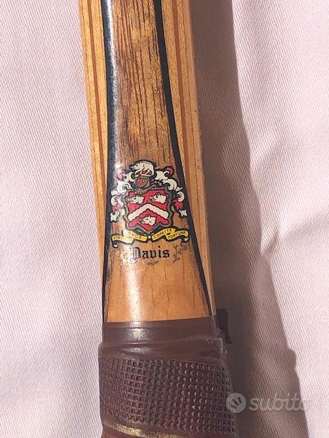 Raquette De Tennis Vintage Davis Imperial Deluxe TAD - Bois - Fabriquée Aux USA