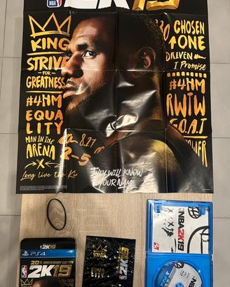 NBA 2K19 20th Anniversary Edition PS4 (Completo)