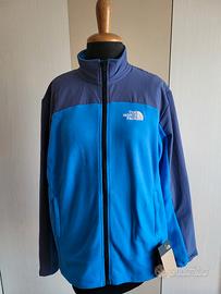 the north face felpa pile  taglia M