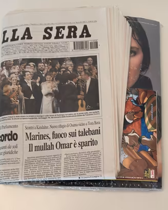 CORRIERE DELLA SERA + IO DONNA + Topolino (2001)