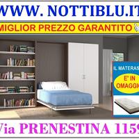 Letto a Scomparsa FOX 1p + MATERASSO OMAGGIO