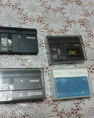Cassette video mini DV da 60 min