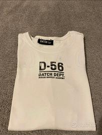 Maglia Datch D-56 bianca manica lunga taglia M
