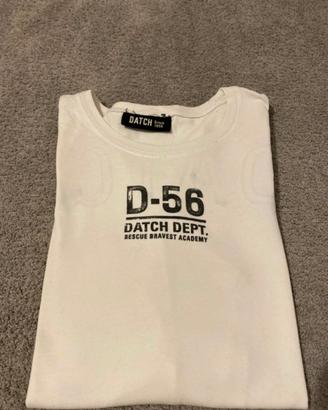 Maglia Datch D-56 bianca manica lunga taglia M