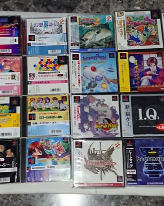 Sony playstation japan jap ps1 psx giapponese