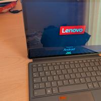 Tablet Lenovo con tastiera + custodia (come nuovo)