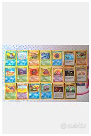 Lotto carte pokemon fossil comuni non comuni ita 