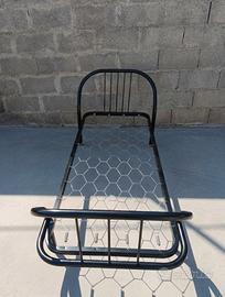 Letto singolo in ferro 