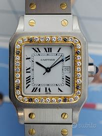 Cartier Santos vintage  ref.2961 acc/oro Automa