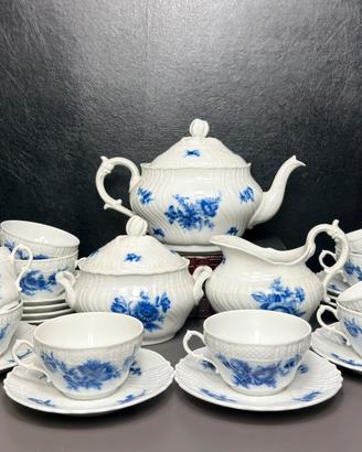 Servizio te Vecchio Ginori decoro Margherite blu