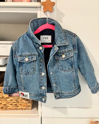 Giacca jeans topolina di Zara