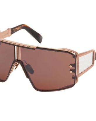 Occhiali Balmain LE MASQUE Marrone Rosa in titanio