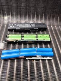 batterie 18650 di recupero