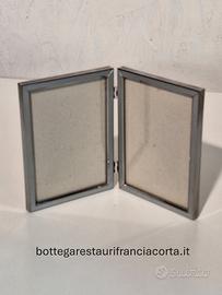 Cornice portafoto a libro vintage