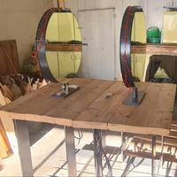 2 postazioni doppie da parrucchiere