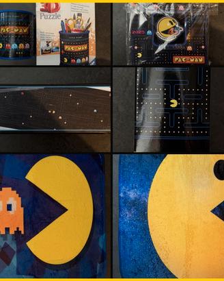 10 oggetti PAC-MAN - nuovi e alcuni sigillati