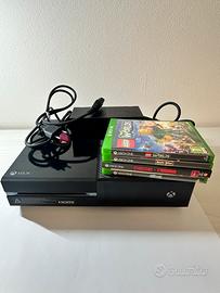 Xbox One 500GB Nera + 4 GIOCHI
