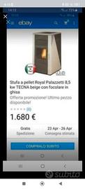 stufa a pellet Palazzetti 8,5kw