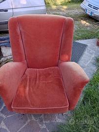 Poltrona anni 50 design Gio Ponti 