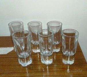 Servizio da 6 Bicchierini da shot e amari