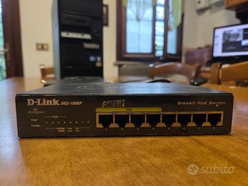 Switch D-Link DGS-1008 Poe